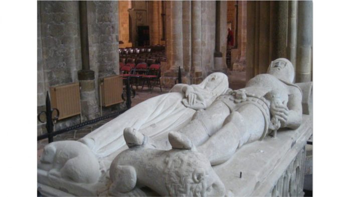 Arundel stresses tomb larkin philip chichester cathedral