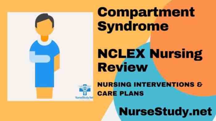 Compartment syndrome nursing care plan