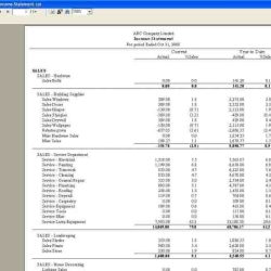 Ledger general format standard accounting account accounts examples amount reference description