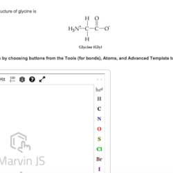 Draw the dipeptide gly-gly. the structure of glycine is